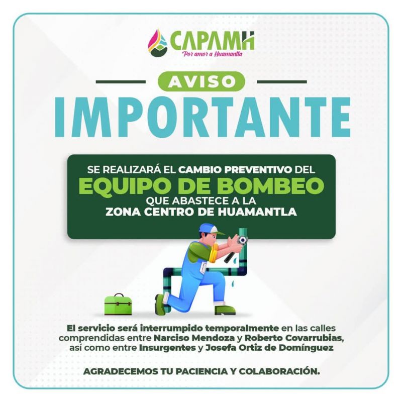 ATENCIÓN USUARIOS DE LA CAPAMH